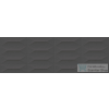 Marazzi Colorplay Anthracite struttura cabochon 3D 30x90 cm-es fali csempe M4KV