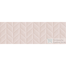 Marazzi FLORA Rosa Struttura 3D Spike Rett. 30x90 cm-es falicsempe, MP82 csempe