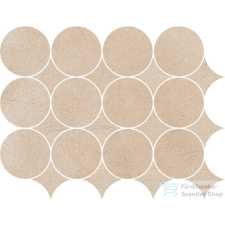 Marazzi Slow Calce Mosaico Circolare 32,1x41,6 cm-es padlólap,MP2Y járólap