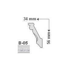 Marbet Marbet B-05 Mintás dekorléc tapéta, díszléc és más dekoráció