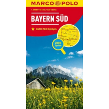 Marco Polo Bajorország dél térkép Marco Polo 2016 1:200 000 térkép