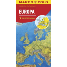 Marco Polo Európa térkép Marco Polo 2016 1:2 500 000 térkép