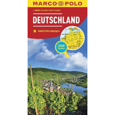Marco Polo Németország térkép Marco Polo 2014 1:800 000 térkép