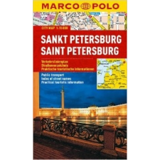 Marco Polo Szentpétervár térkép vízálló Marco Polo 2012 1:15 000 térkép