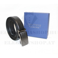  Marco Sergioni extra hosszú férfi bőr öv - Fekete ajándéktárgy