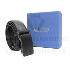  Marco Sergioni extra hosszú férfi bőr öv - Fekete ajándéktárgy