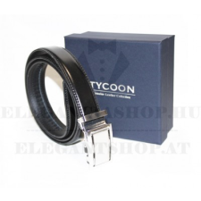  Marco Sergioni férfi bőr öv - Fekete ajándéktárgy