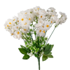  Margaréta csokor 18 ág fehér 38cm