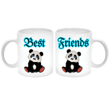 Maria King Best Friends (Legjobb barátok) pandás Páros Bögre (2 db). A másik oldalára saját fotó és felirat ... bögrék, csészék