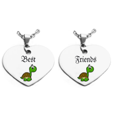 Maria King Best friends teknősös páros medál láncra, vagy kulcstartóra (többféle) medál