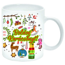 Maria King Boldog Karácsonyt... Bögre (másik oldalára saját fotó és felirat kérhető) bögrék, csészék