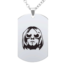 Maria King Kurt Cobain medál lánccal, választható több formában és színben nyaklánc