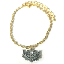 Maria King MOM/ANYU charm karkötő, arany vagy ezüst színben karkötő