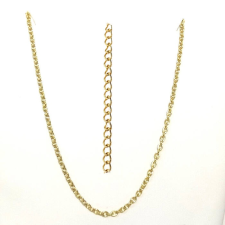 Maria King Rozsdamentes acél lánc (4 mm vastag), 60 cm, arany vagy ezüst szín nyaklánc