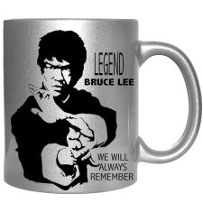 MariaKing Bruce Lee – Bögre, változtatható felirattal, exkluzív színekben bögrék, csészék