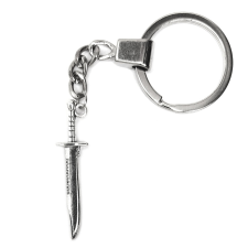 MariaKing Késes kulcstartó, ezüst színben kulcstartó