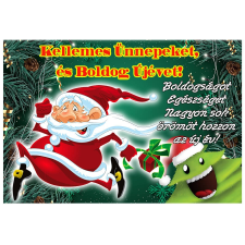 MariaKing Puzzle – ünnepi jókívánsággal – rémséges zombifenyő (120 db-os), felirat változtatható puzzle, kirakós
