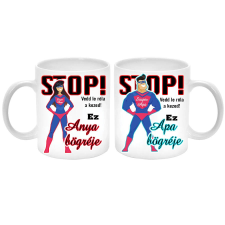 MariaKing STOP! Ez Anya és Apa bögréje... Páros Bögre (2 db) bögrék, csészék