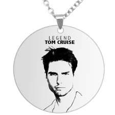 MariaKing Tom Cruise medál lánccal, választható több formában és színben nyaklánc
