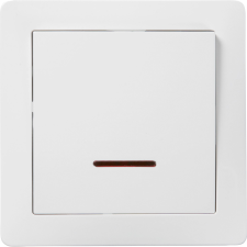  Maribo kapcsoló leddel fehér villanyszerelés