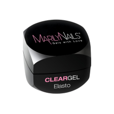 MarilyNails - ELASTO - CLEARGEL - Lágyabb átlátszó építő zselé - 40ml - TPO FREE műköröm zselé