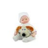 MARINA &amp; PAU Marina&amp;Pau Kisfiú kutyusos rugdalózóban - 26cm