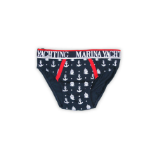 Marina yachting Fiú alsó - Pamutdzsörzé - nyomott mintás - sötétkék - 116 gyerek alsó