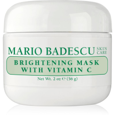 Mario Badescu Brightening Mask with Vitamin C élénkítő arcmaszk a sápadt, egyenletlen arcbőrre 56 g arcpakolás, arcmaszk