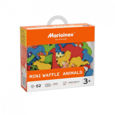 MARIOINEX Blocks Mini Waffle - Animals 62 pieces barkácsolás, építés