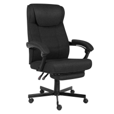 Mark Adler Főnöki irodai forgószék , lábtartóval, masszázs funkcióval fekete forgószék