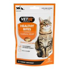 Mark&Chappell VetIQ Healthy Bites Hairball Remedy 65 g jutalomfalat macskáknak