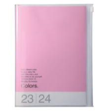  MARK'S 2023/2024 Taschenkalender A5 vertikal, COLORS, Pink naptár, kalendárium