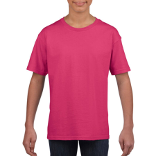marka-logok-kicsi/gildan.jpg Gyerek póló Rövid ujjú Gildan Softstyle Youth T-Shirt - XS (104/110), Heliconia (sötét rózsaszín) gyerek póló