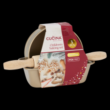 Márka nélkül / Without brand Karácsonyi sütőkészlet gyerekeknek, 3 db-os fajáték