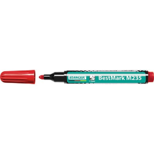  Marker Stanger M235 permanent kerek piros filctoll, marker