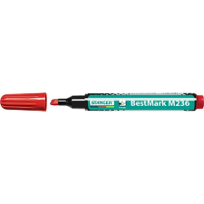 Marker Stanger M236 permanent vágott piros filctoll, marker