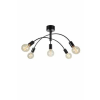 Markslojd Markslöjd CYGNUS Ceiling 5L Black - MS-108284