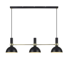 Markslojd MARKSLÖJD LARRY függeszték 3L Black/Brushed Brass világítás