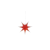 Markslöjd NICOLAS 2D Star 45cm Red/White tips IP44 DIOD/LED 12 PLASTIC 4.5V