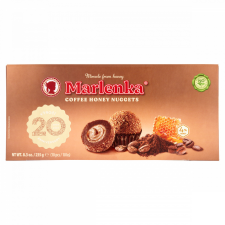 Marlenka kávés-mézes golyó 10 db 235 g csokoládé és édesség