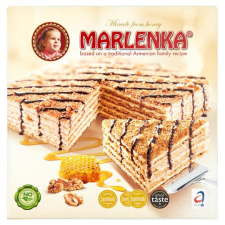  Marlenka mézes diós torta 800g csokoládé és édesség