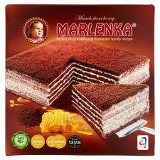  Marlenka mézes kakaós torta 800 g csokoládé és édesség