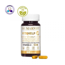 Marnys Vitahelp C-Vitamint és Cinket tartalmazó Vegán Kapszula vitamin és táplálékkiegészítő