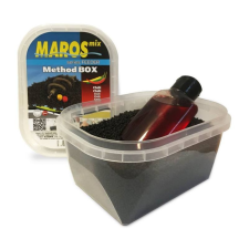  Maros Mix Method Box 2In1 Red Halibut Pellet+Locsoló - Édes Szamóca (Mape017) bojli, aroma
