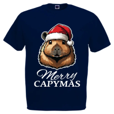  Marry Capymas - Karácsonyi Férfi Póló férfi póló