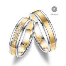 Marrya Gold 14 karátos Arany karikagyűrű pár - GB-007-14K-B gyűrű