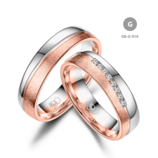 Marrya Gold 14 karátos Arany karikagyűrű pár - GB-018-14K-G gyűrű