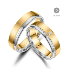 Marrya Gold 14 karátos Arany karikagyűrű pár - GB-022-8K-D gyűrű