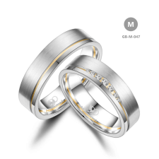 Marrya Gold 14 karátos Arany karikagyűrű pár - GB-047-14K-M gyűrű