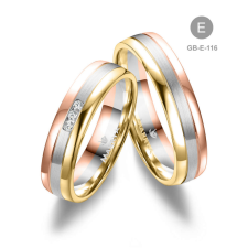 Marrya Gold 14 karátos Arany karikagyűrű pár - GB-116-14K-E gyűrű